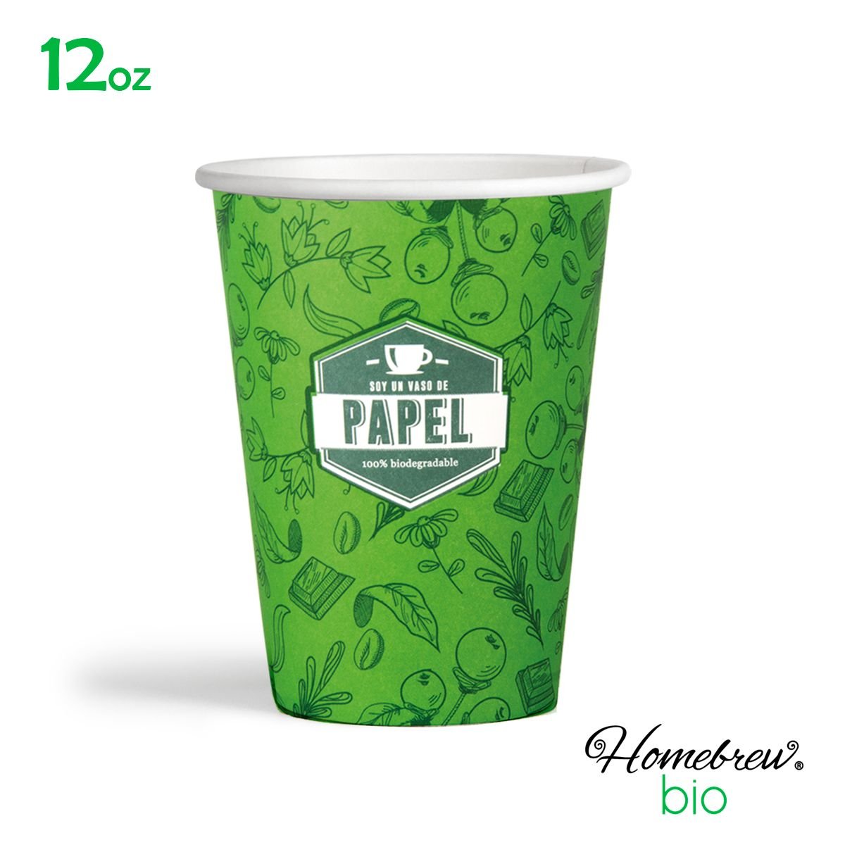 Vaso 12oz - Homebrew BIO